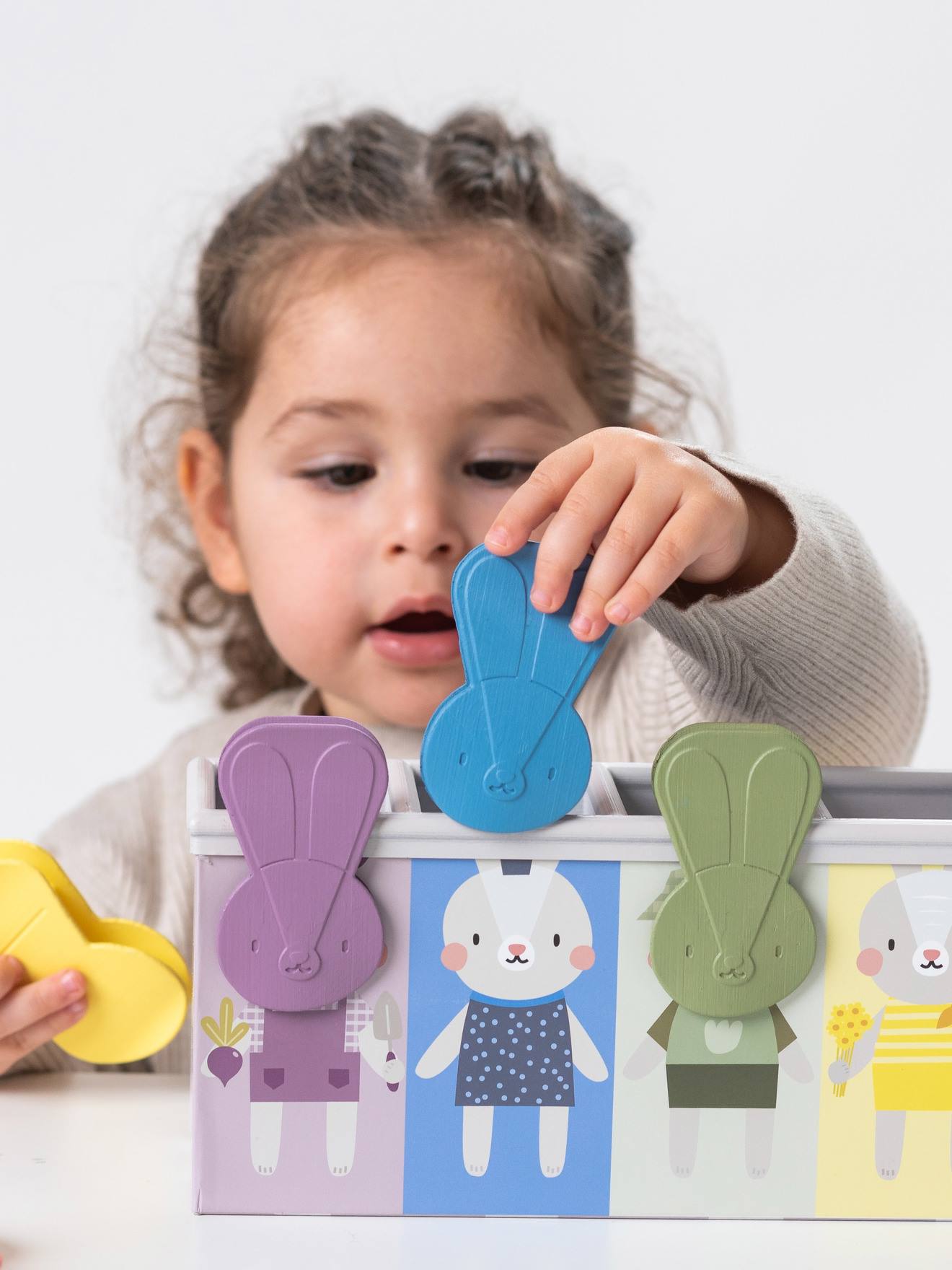 Taf Toys Baby Klammerspiel mit Hasen TAF TOYS - mehrfarbig