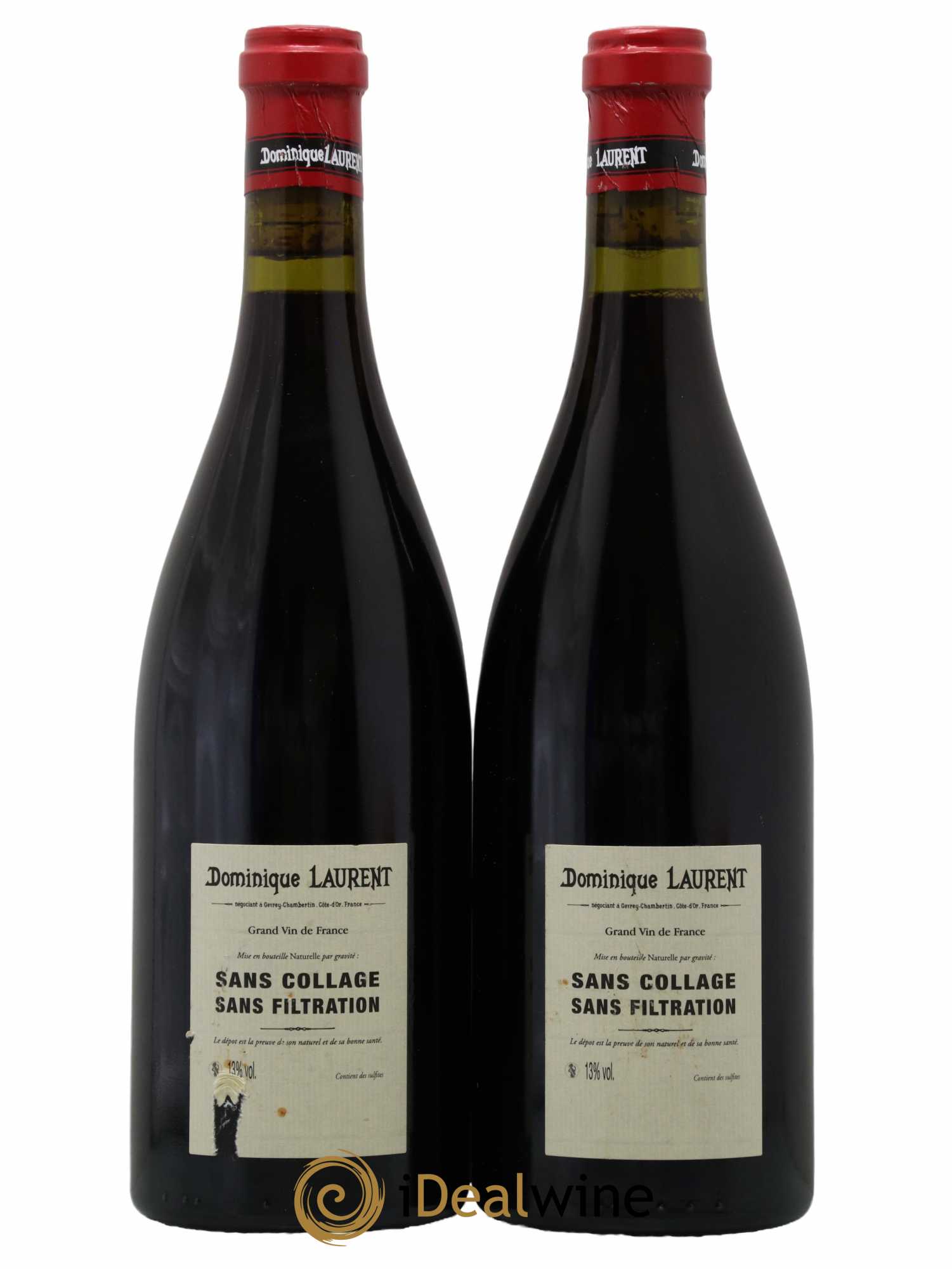 Vosne-Romanée 1er Cru Aux Beaumonts Vieilles Vignes Dominique Laurent  2015 - Lot de 2 Bouteilles