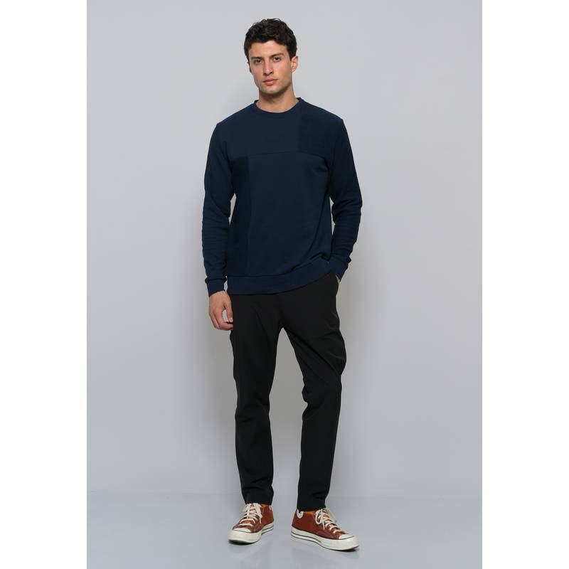 SOMWR ENGRAFT Rundhalspullover Herren