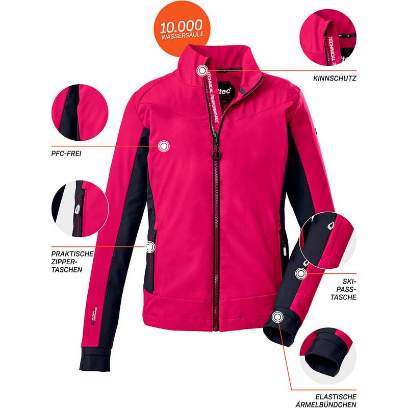 KILLTEC KOW102 Softshelljacke Damen