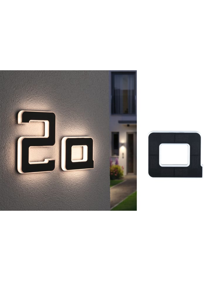 paulmann Solar LED Hausnummernleuchte  Buchstabe A günstig kaufen onesize