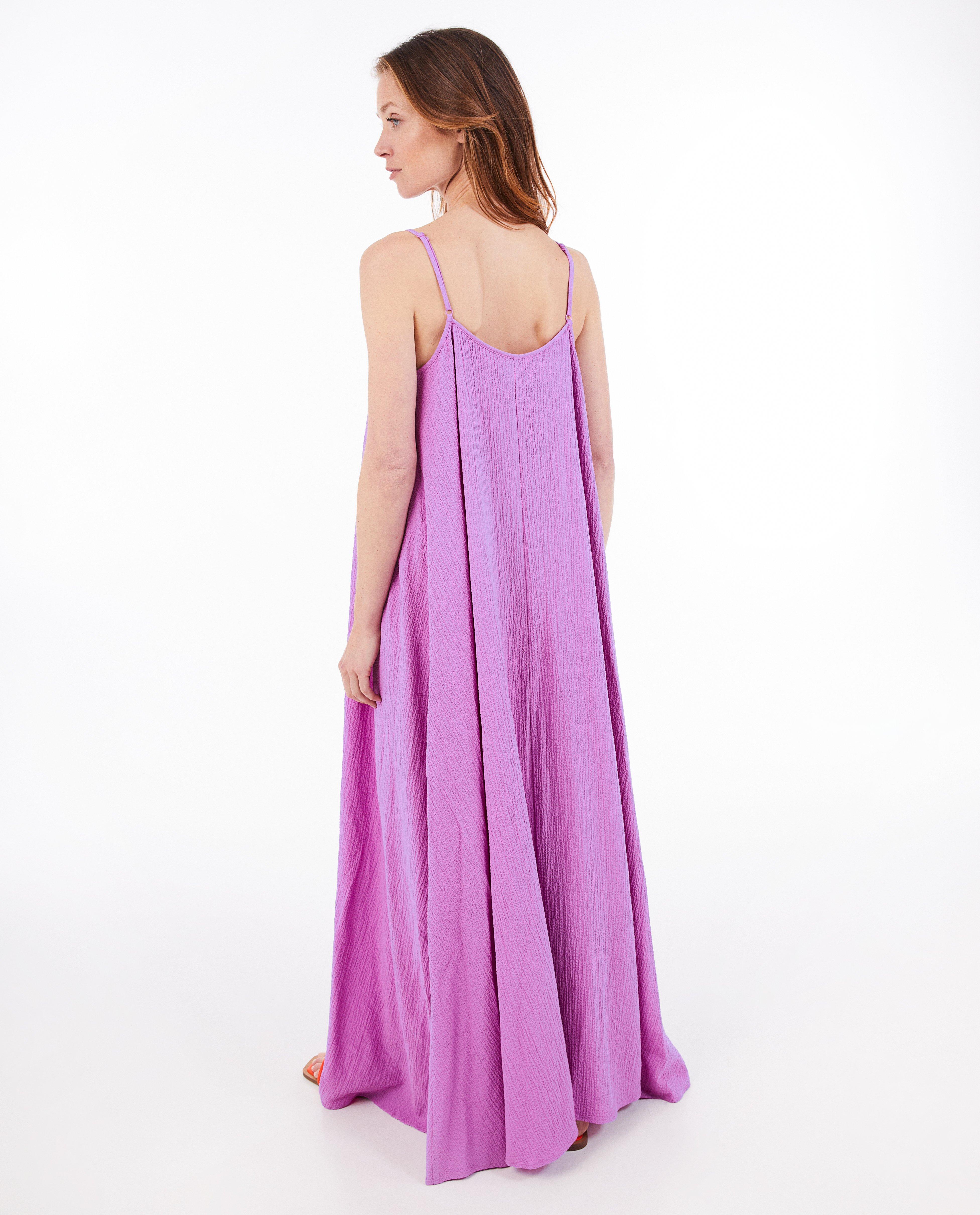 Rochie Sora cu textură violetă