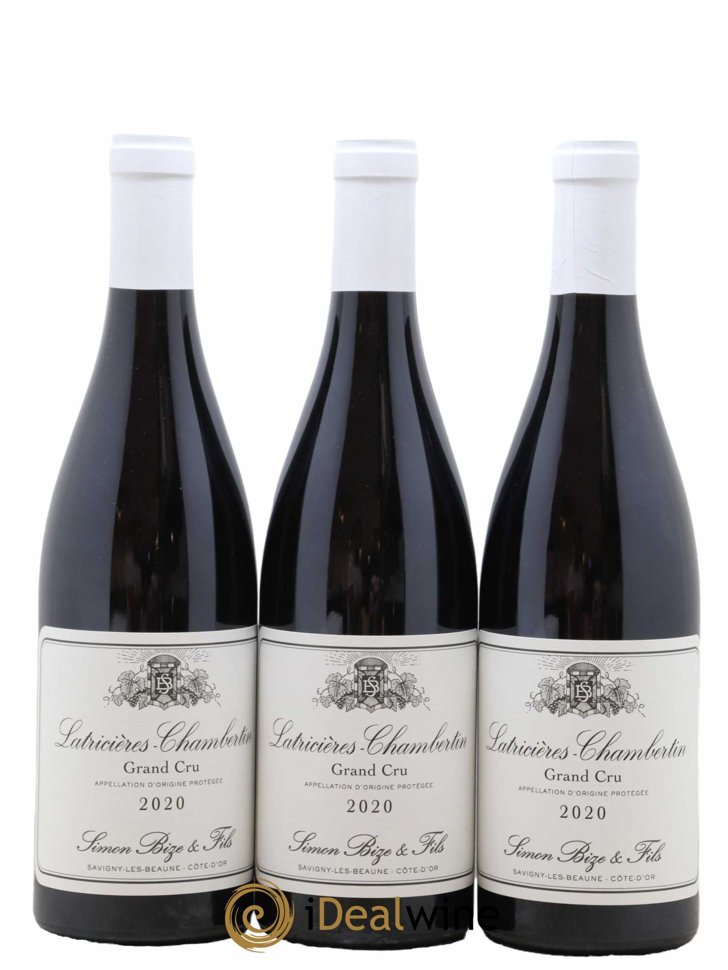 Latricières-Chambertin Grand Cru Simon Bize & Fils  2020 - Lot de 3 Bouteilles