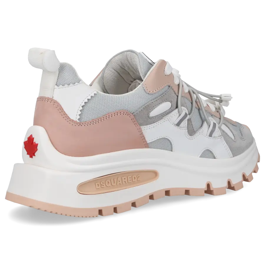 Dsquared2 - Sneaker low RUN DS2 grau-kombi - weiß