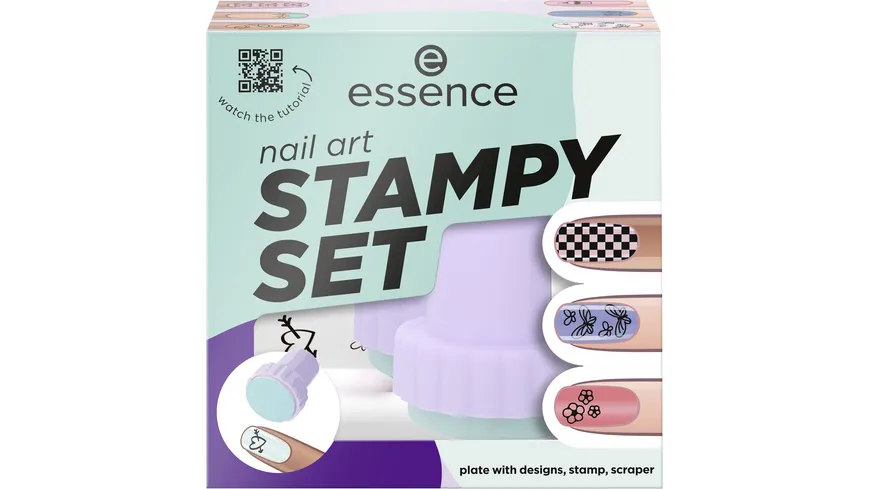 essence nail art STAMPY SET Stamping on
