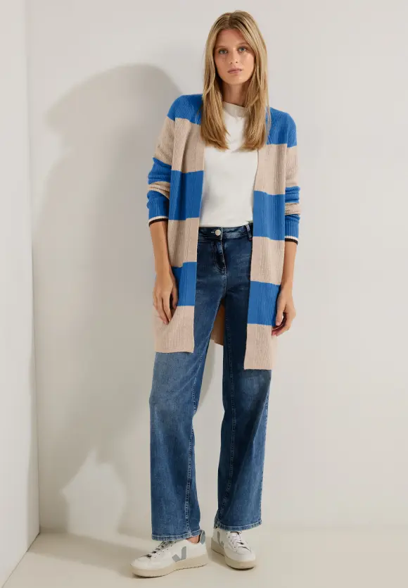 CECIL Cosy Cardigan mit Streifen