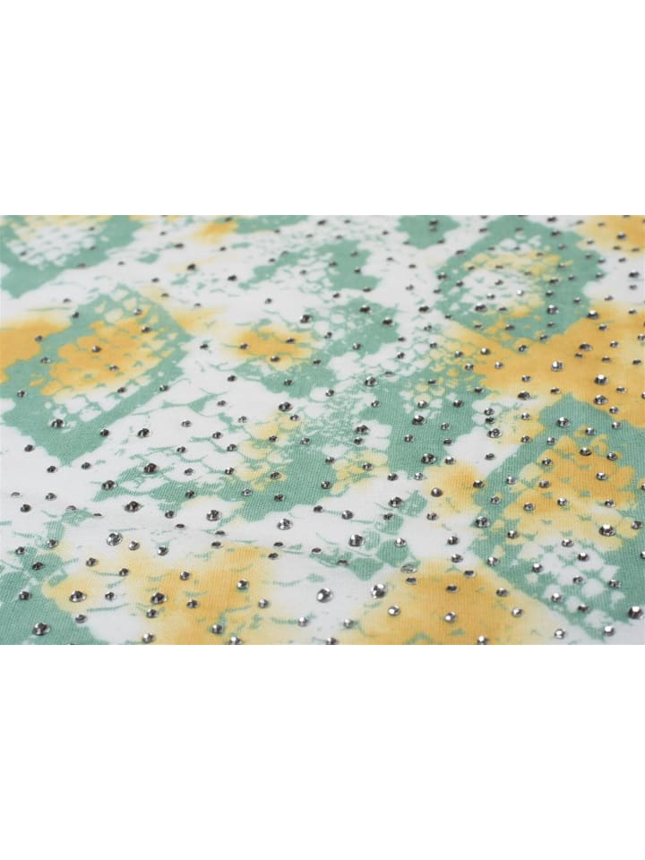 styleBREAKER Halstuch in Hellbraun-Oliv-Gelb günstig kaufen onesize