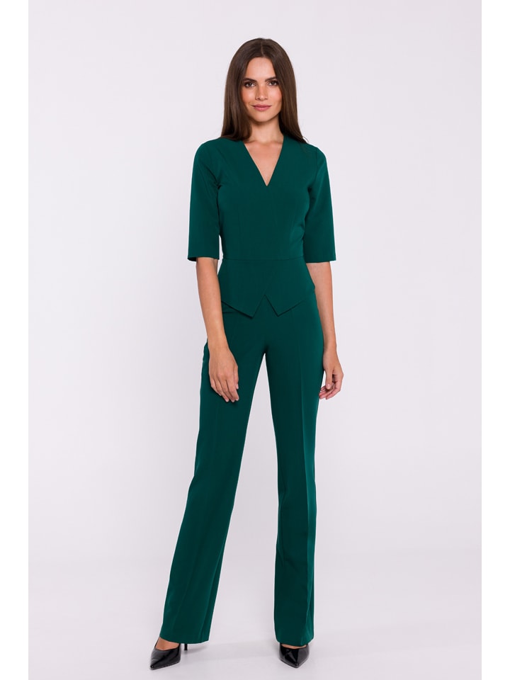 Stylove Jumpsuit in Dunkelgrün günstig kaufen