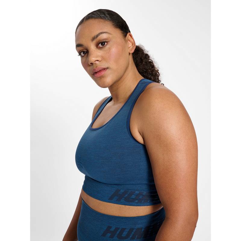 hummel hmlTE CURVE SEAMLESS SPORTS BRA BH Damen