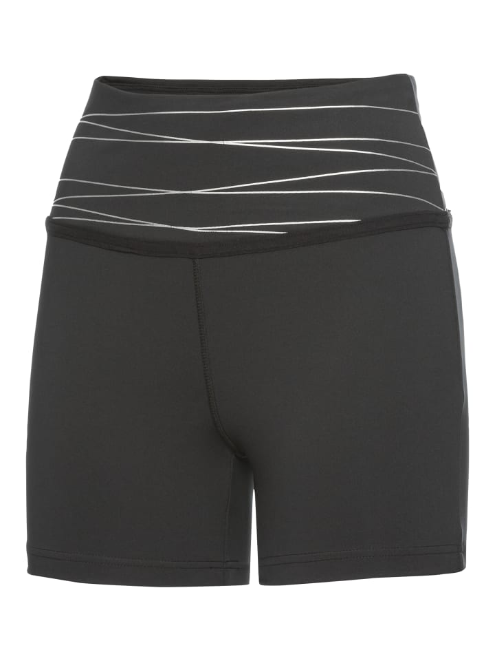 Vivance Active Shorts in schwarz, silber günstig kaufen