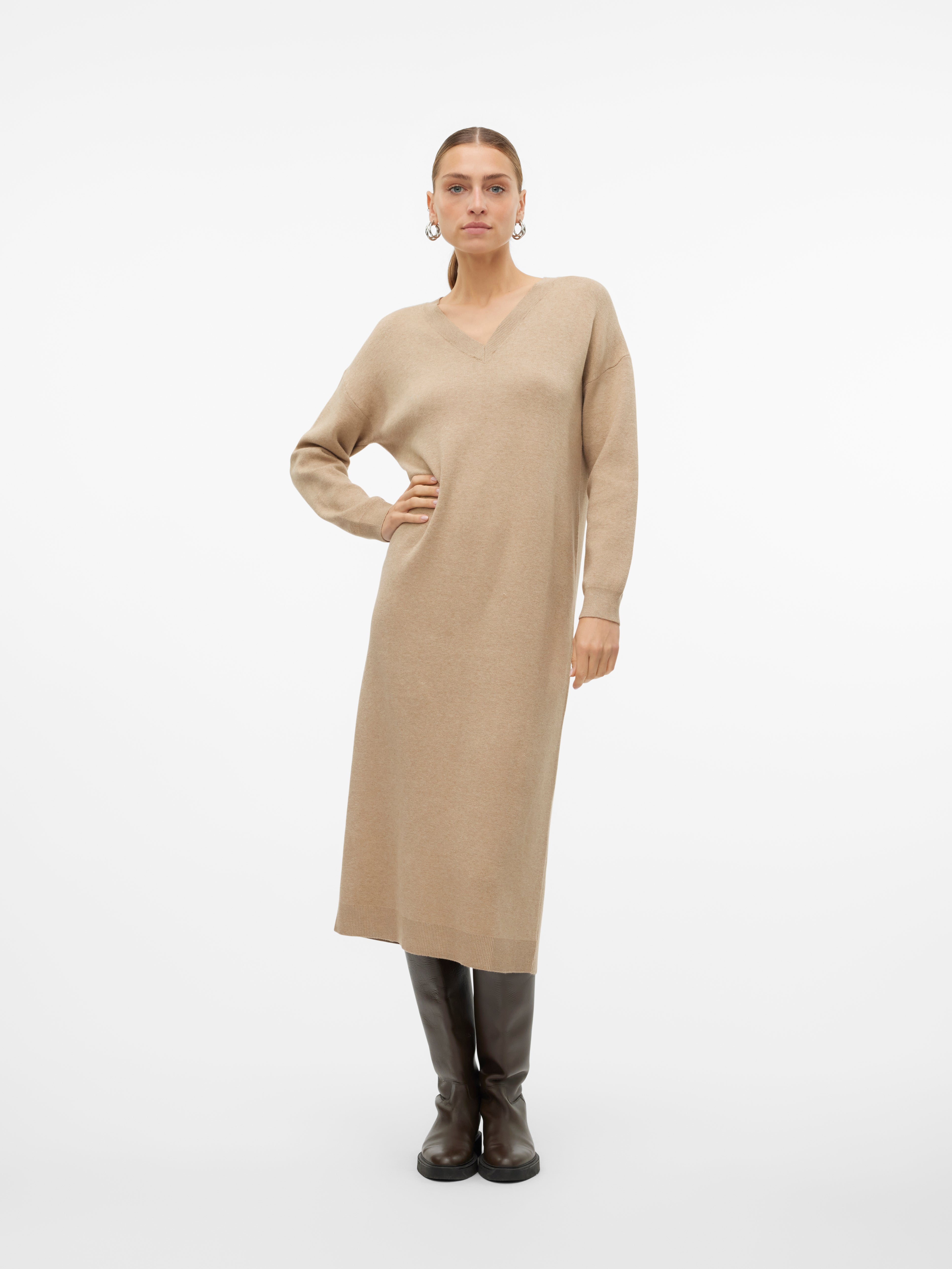 VMGOLD Langes Kleid