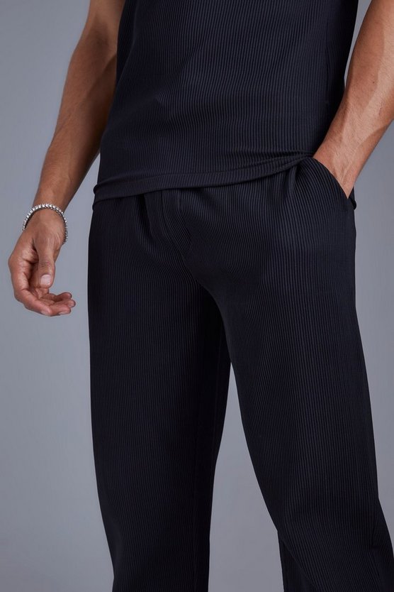 Schmale Hose mit elastischem Bund