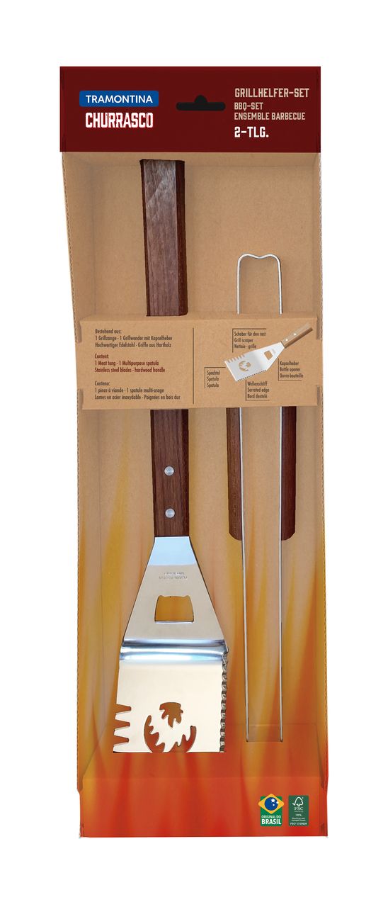 Tramontina Grillhelfer-Set, 2-tlg.