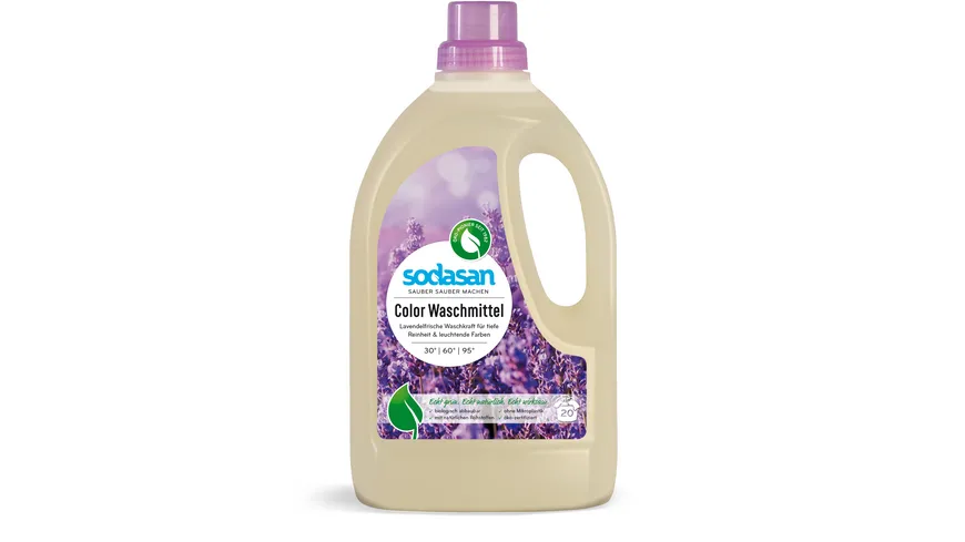sodasan Color Waschmittel Lavendel 1.5 l