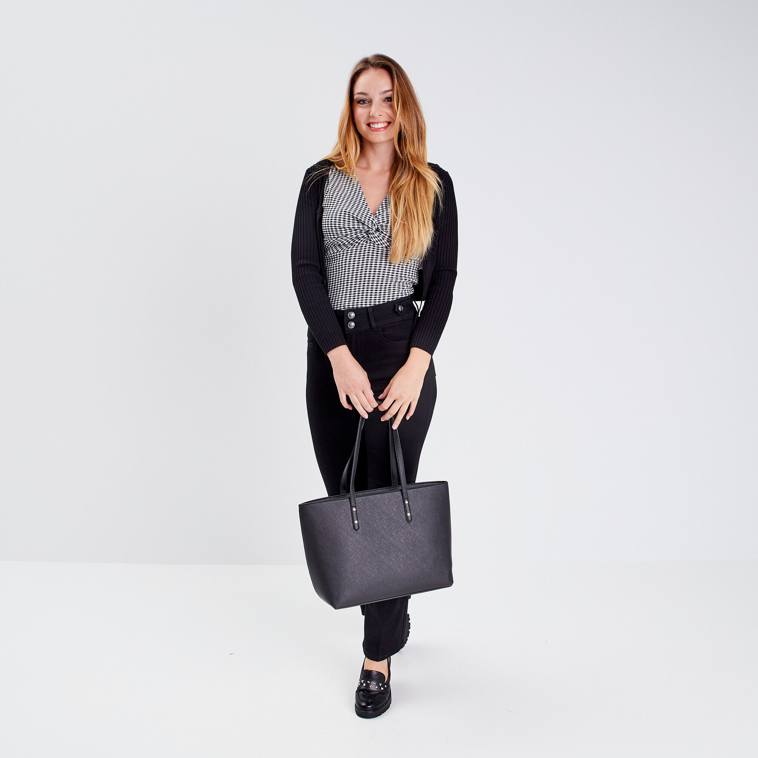 Boléro côtelé noué noir femme | Cache Cache