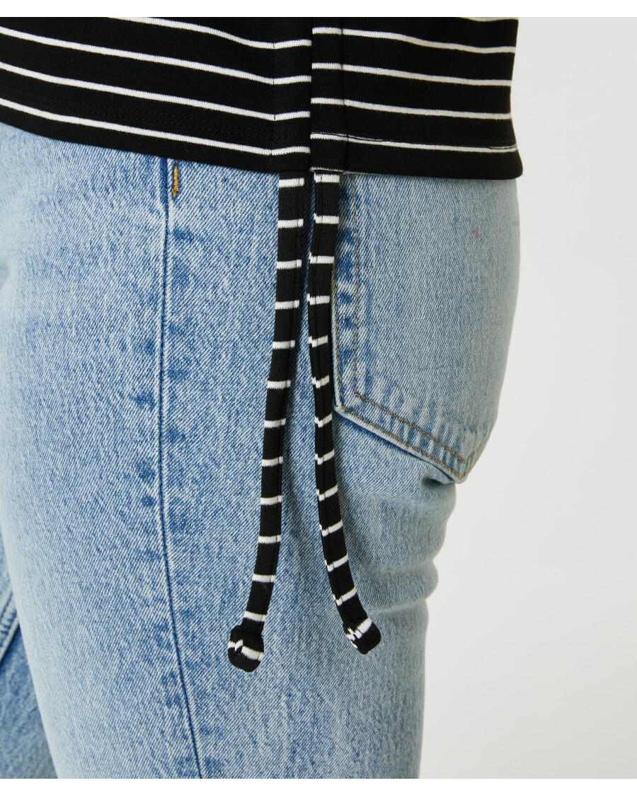Gestreiftes Sweatshirt