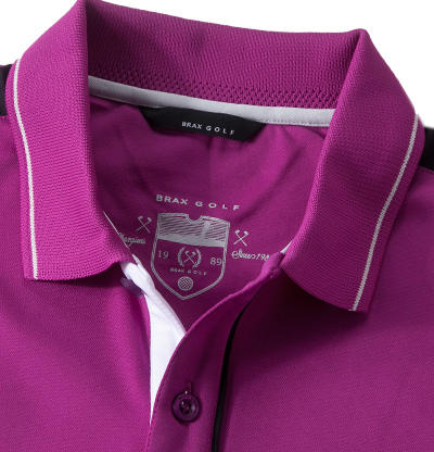 Brax Golf, Polo-Shirt, Mikrofaser, pink
