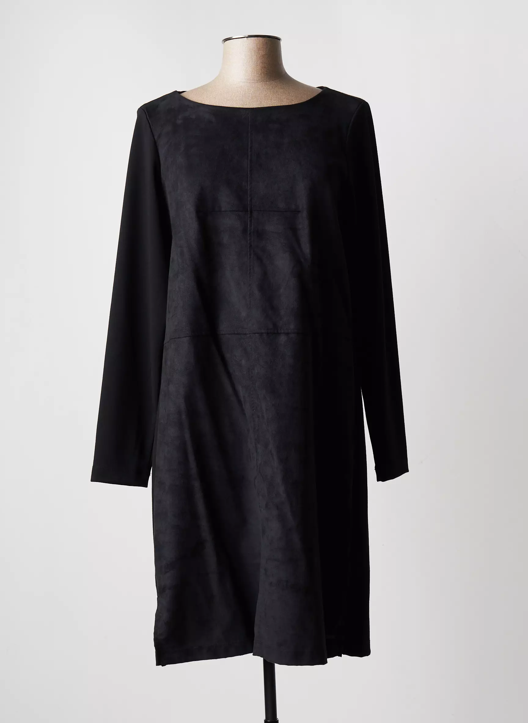 Sandwich Robes Mi Longues Femme couleur noir