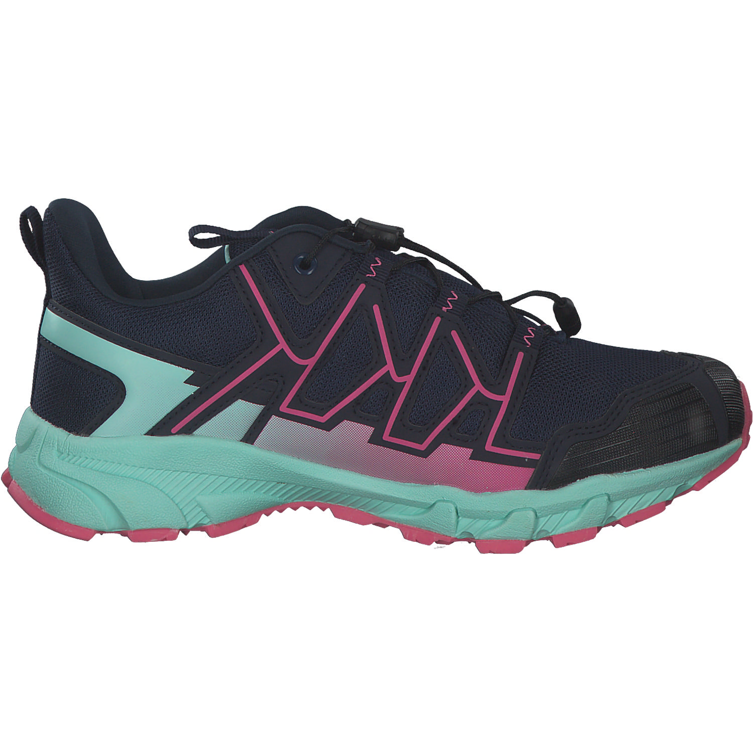 Kastinger Samakaan 23201 W, Trekkingschuhe, Damen, Blau/Rosa