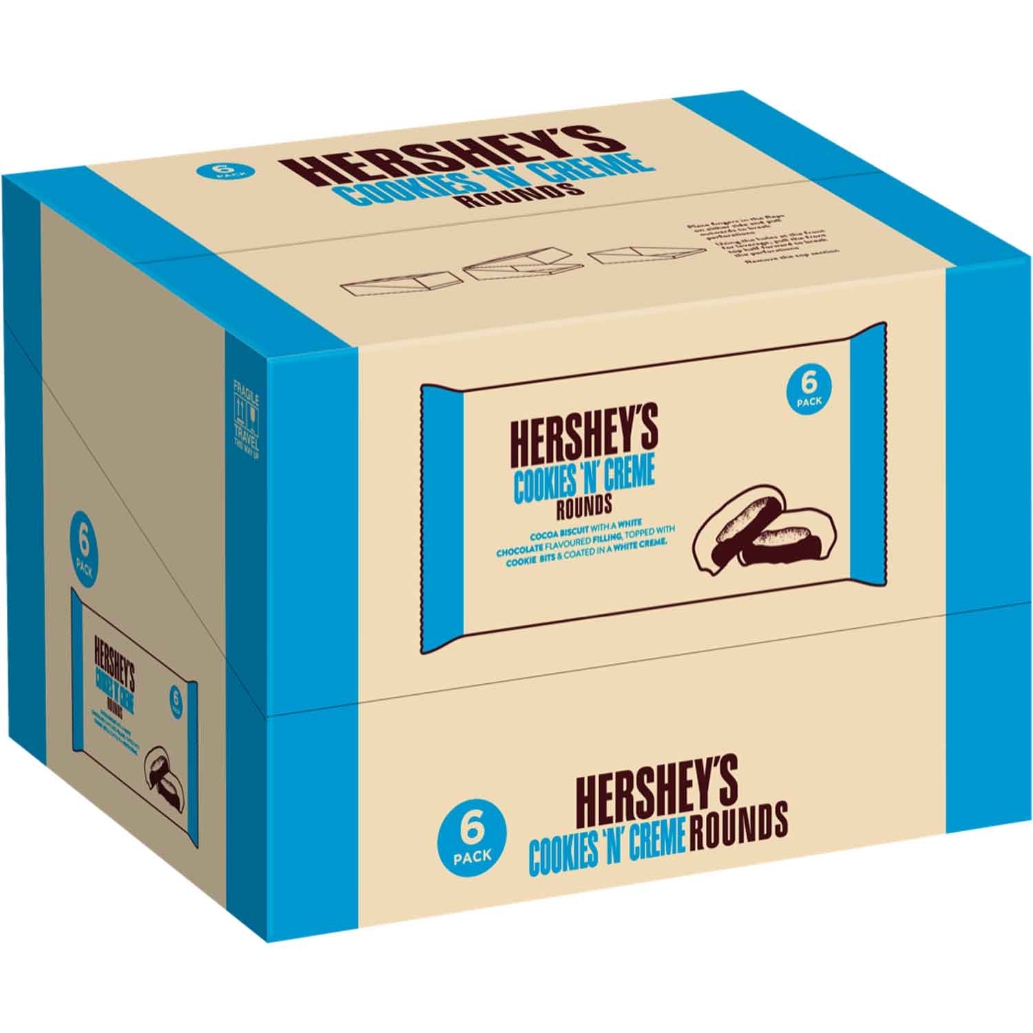 Hershey's Cookies'n'Creme Rounds 6er