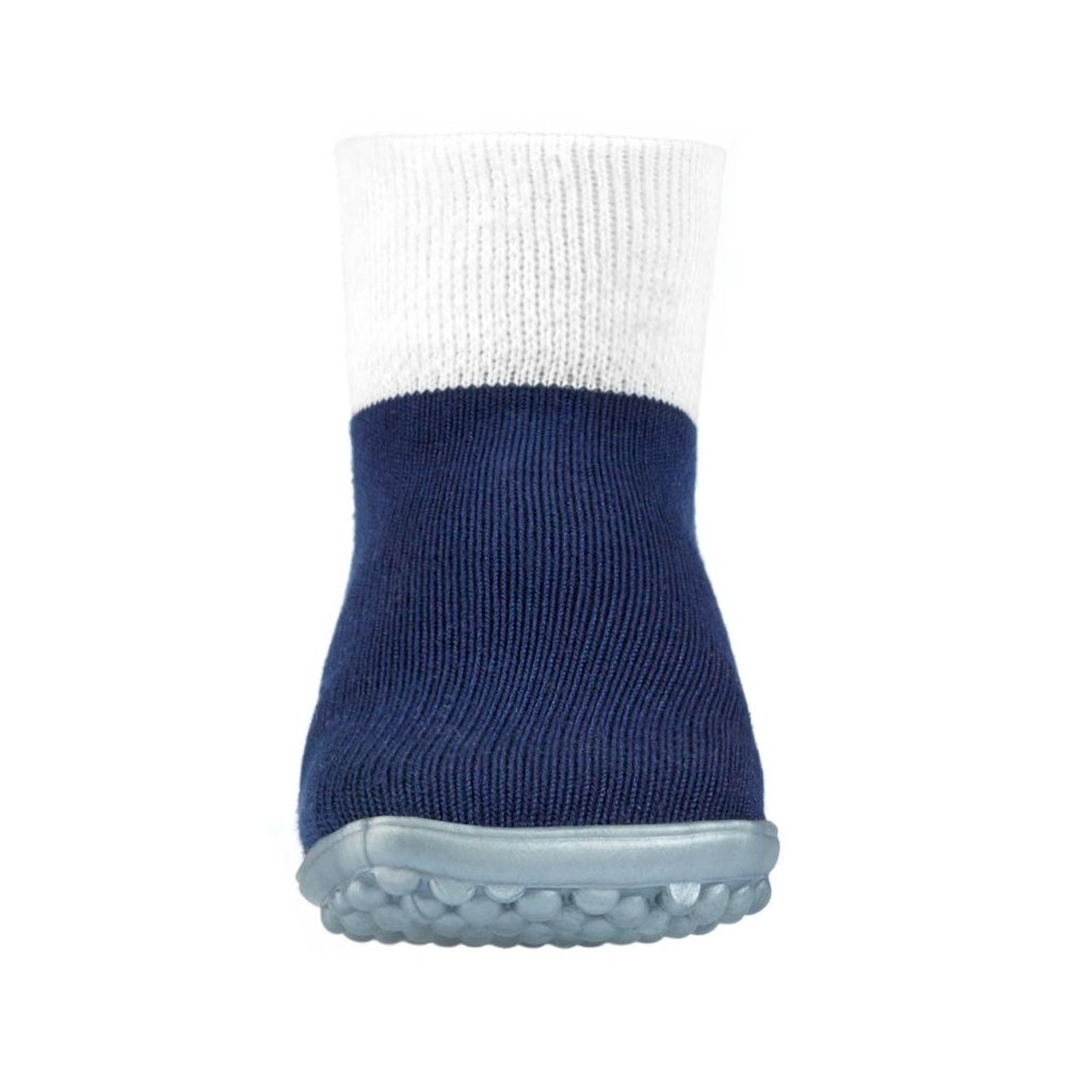 Leguano Leguanito marineblaue Sockenschuhe