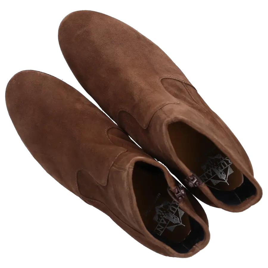 Truman's - Plateaustiefeletten 8242 Veloursleder - braun