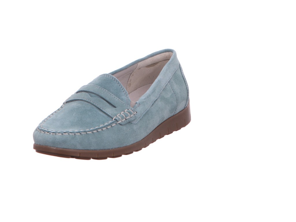 WALDLÄUFER Sportliche Slipper blau