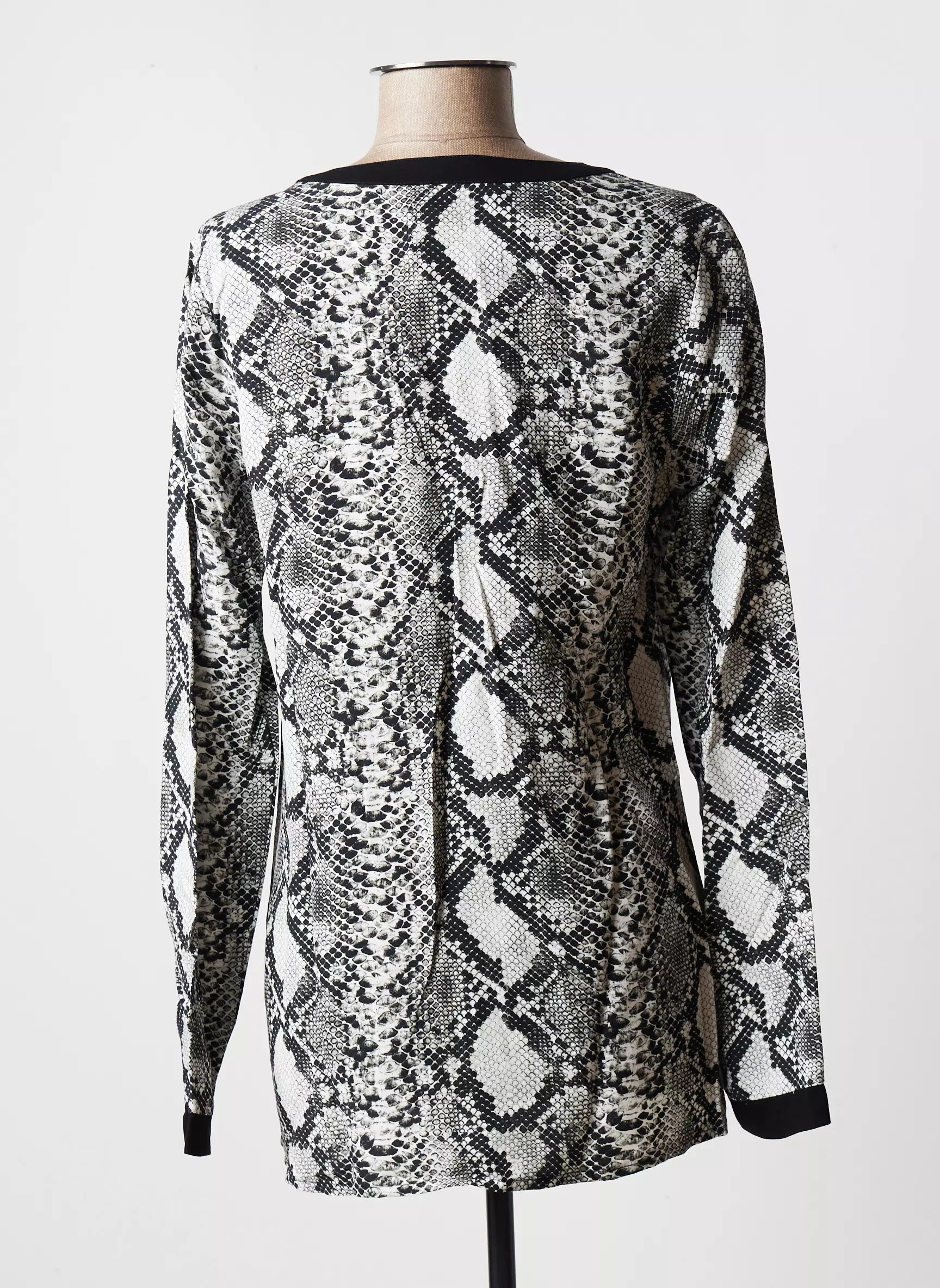 Geisha Blouses Femme couleur gris