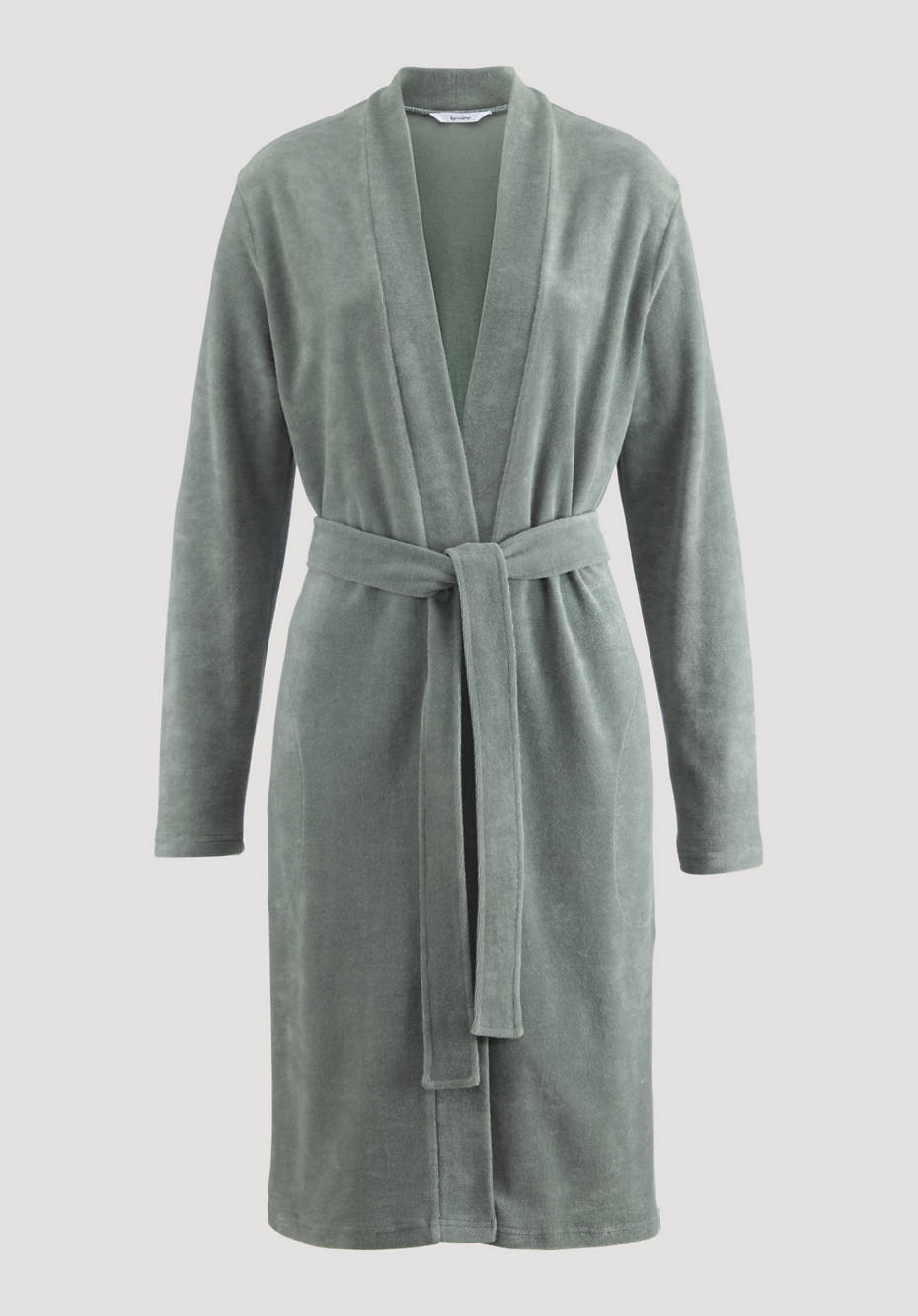 Wellness-Bademantel aus reinem Bio-Frottee-Jersey