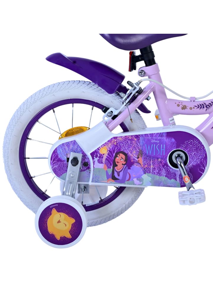 Volare Kinderfahrrad Disney Wish Fahrrad für Mädchen Rosa 14 Zoll Kinderrad 3 Jahre günstig kaufen onesize