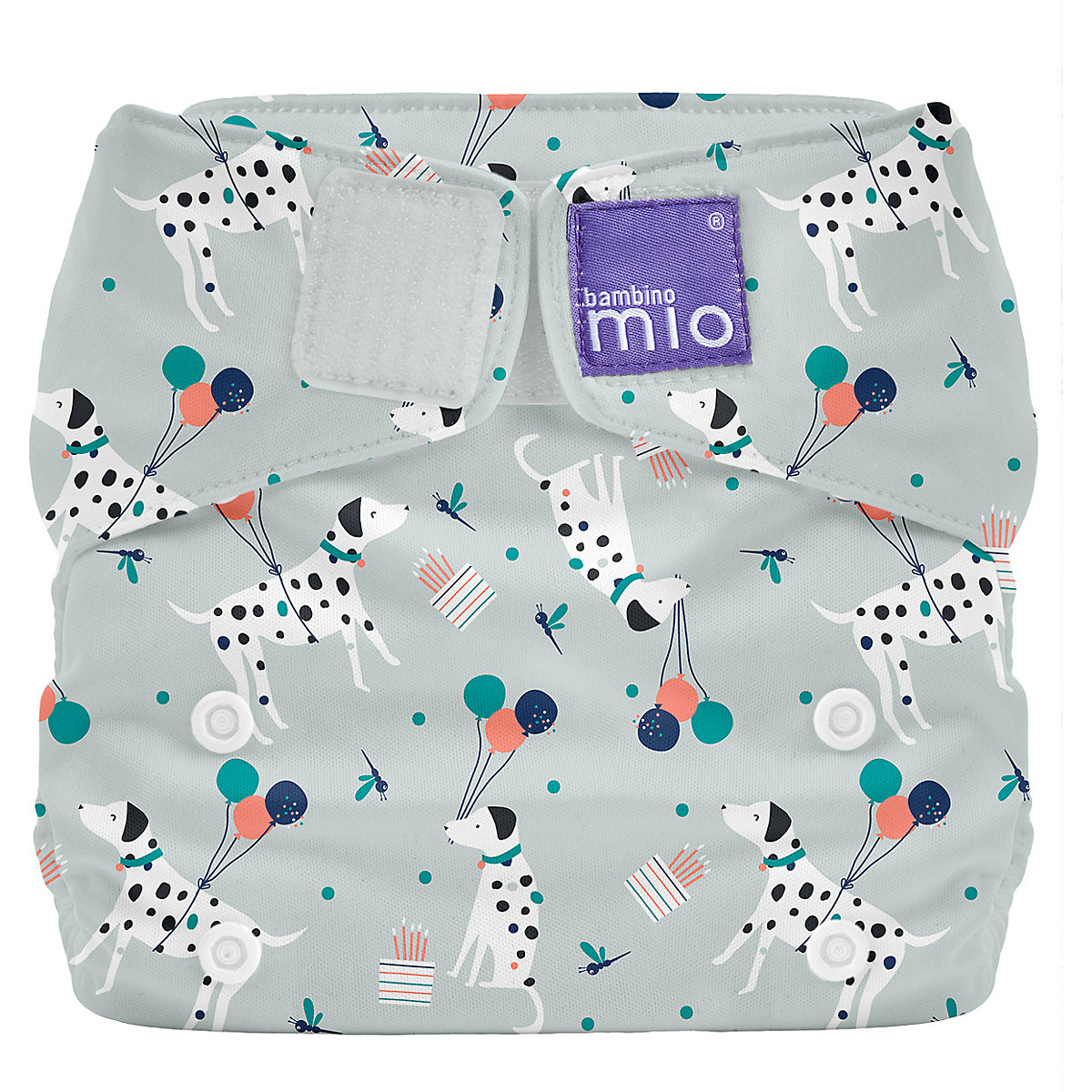 Bambino Mio, miosolo classic All-in-One Stoffwindel, Witziger Welpe