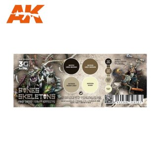 Wargame Color Set: Bones and Skeletons
