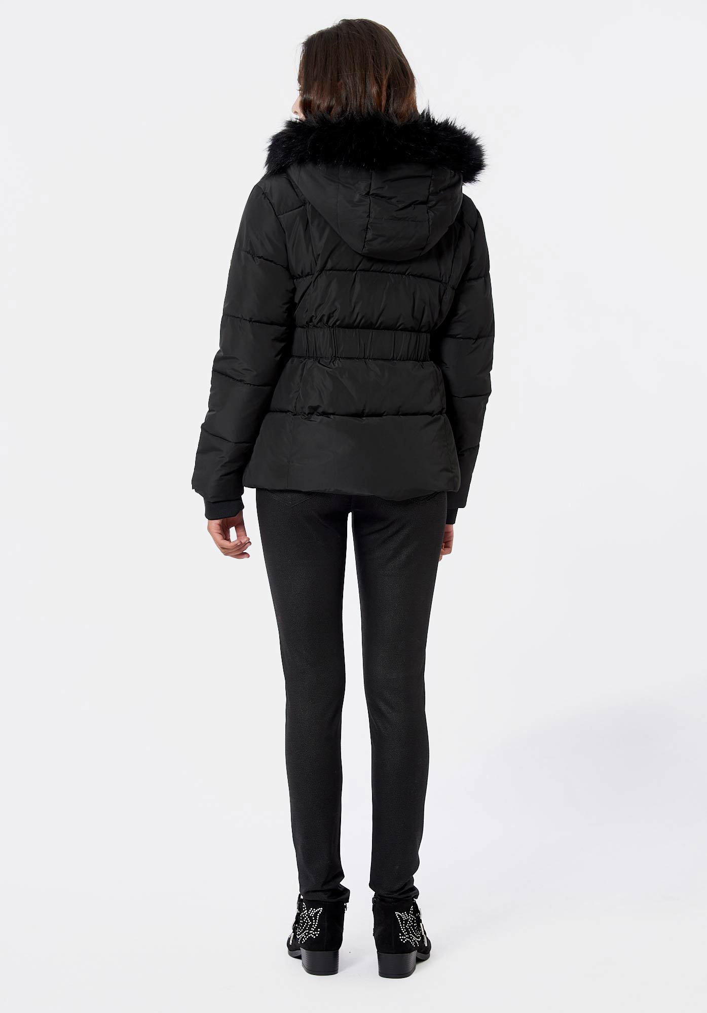 DARCY  Doudoune noire Femme