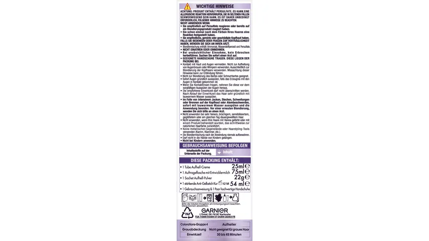 Garnier Nutrisse Ultra Bleach D4+ Ultra Aufheller