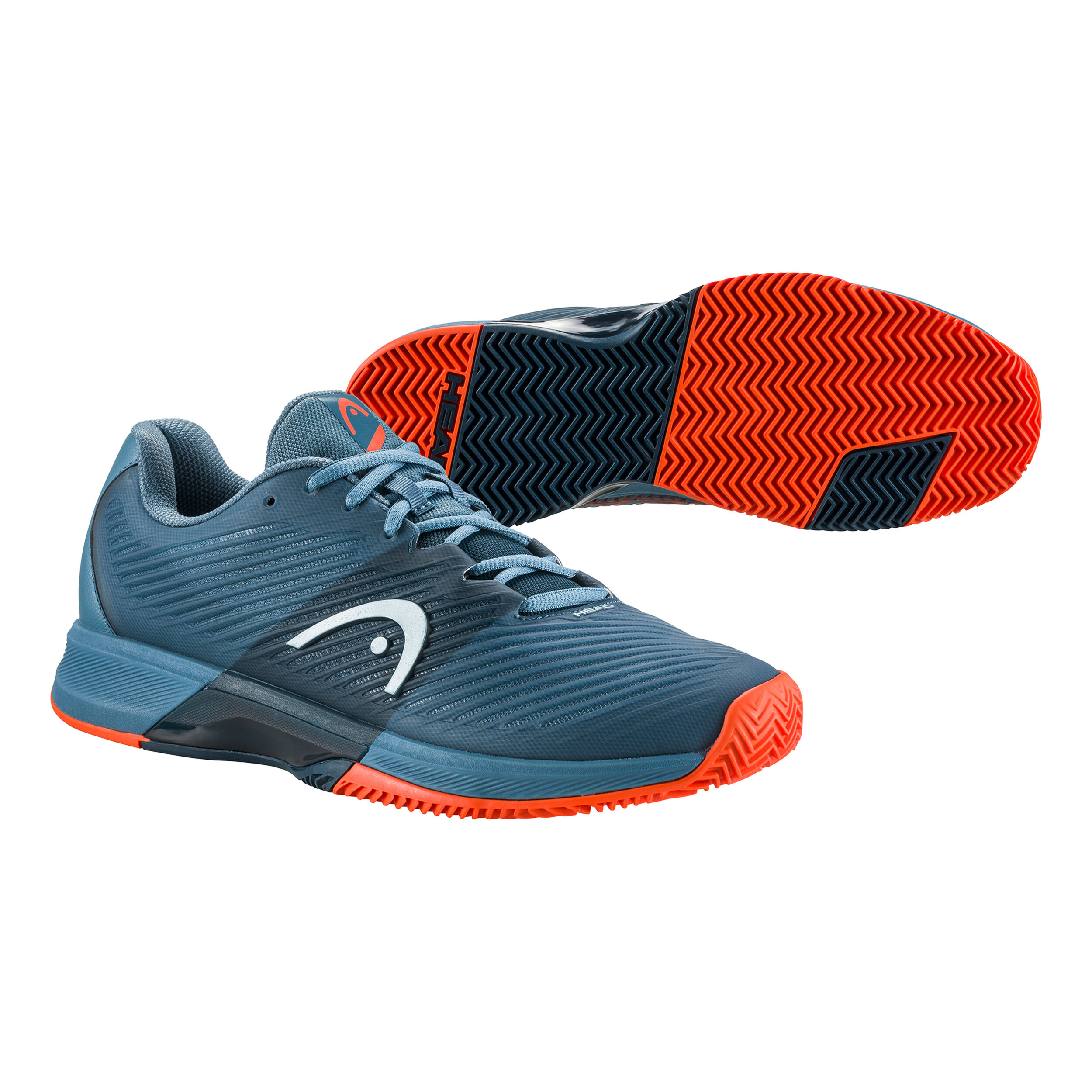 Revolt Pro 4.0 Sandplatzschuh Herren - Blau, Orange
