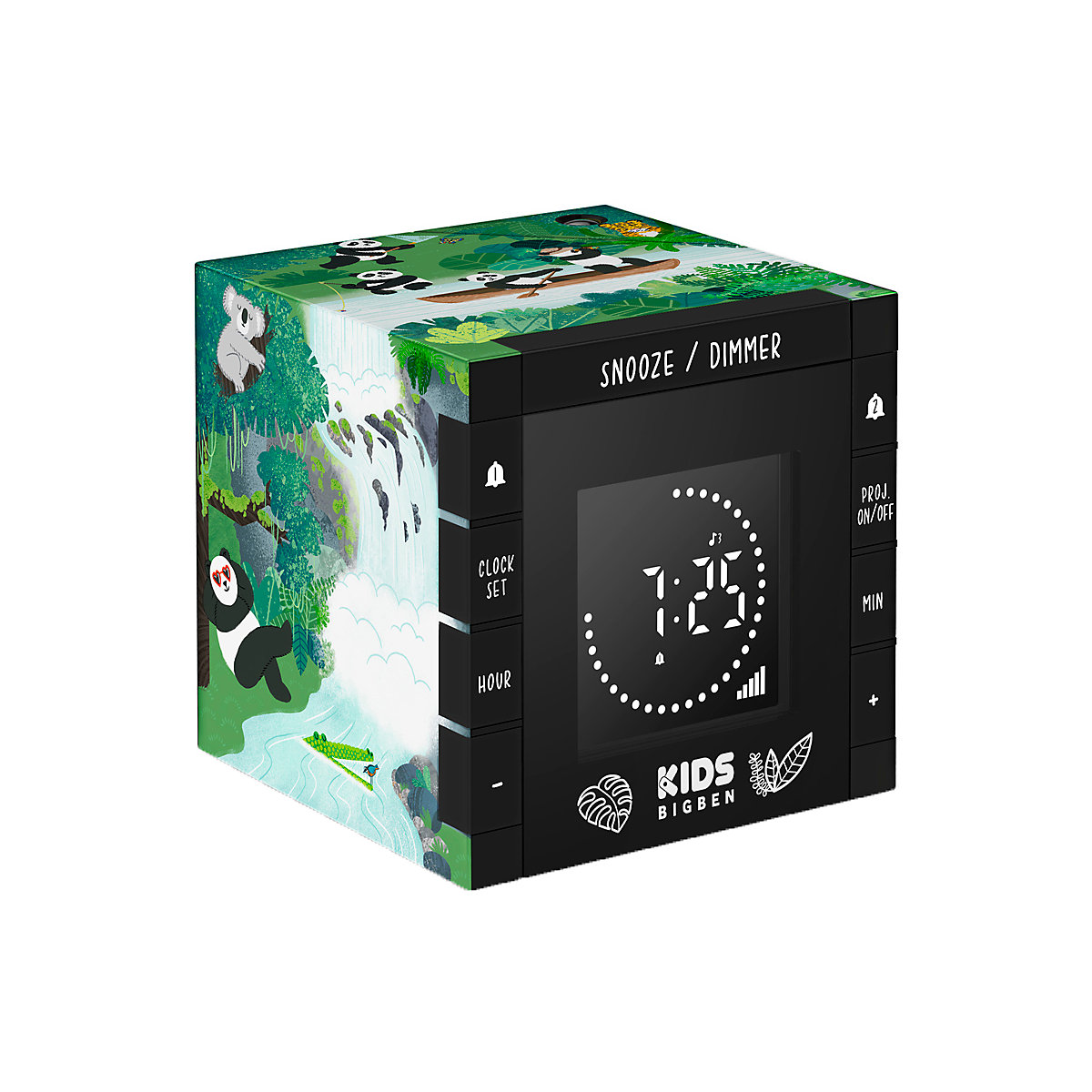 Kids Wecker R70 - Panda mit Projektor