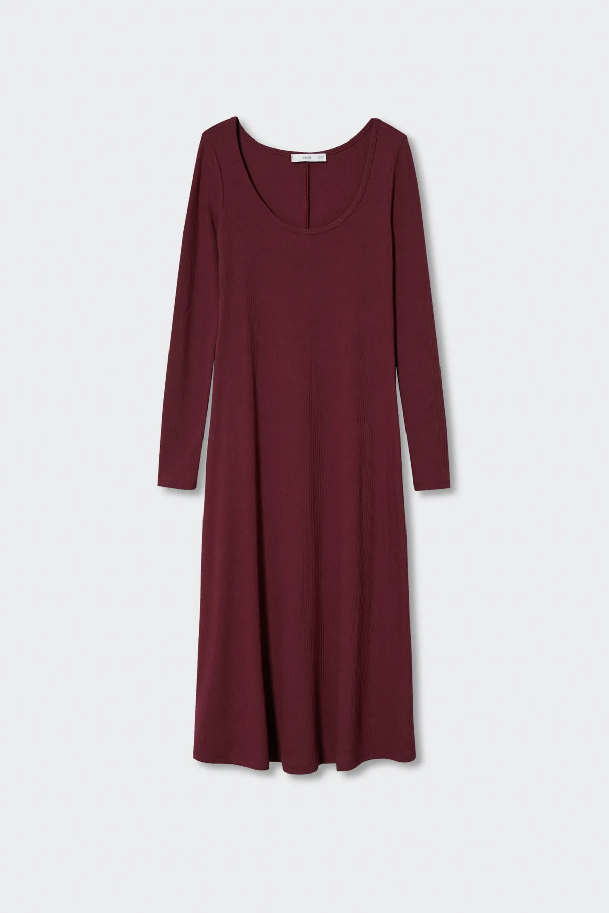 MANGO  37025815 Kleider und Overalls Burgund