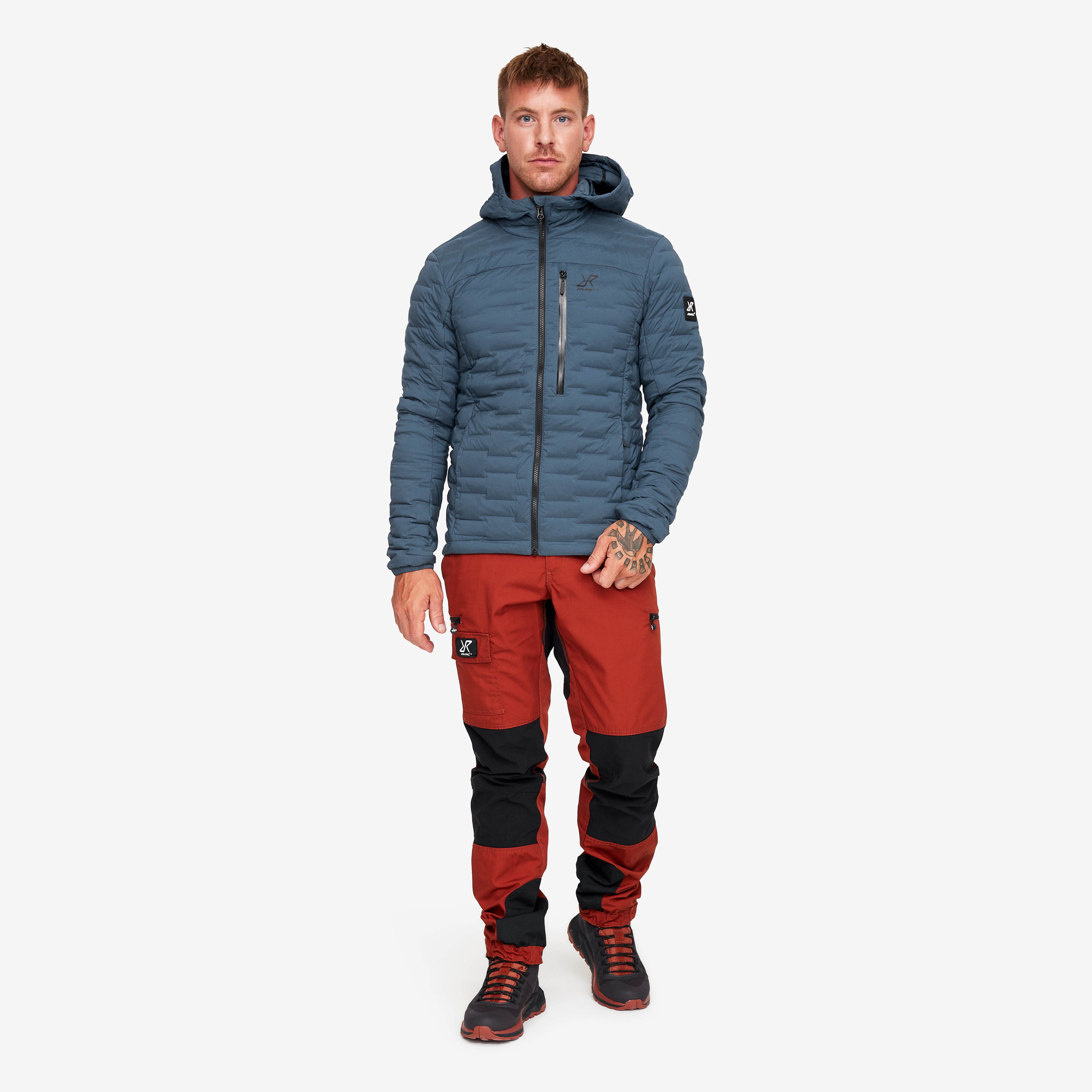 Flex Stretch Down Jacket Homme Moonlit Ocean