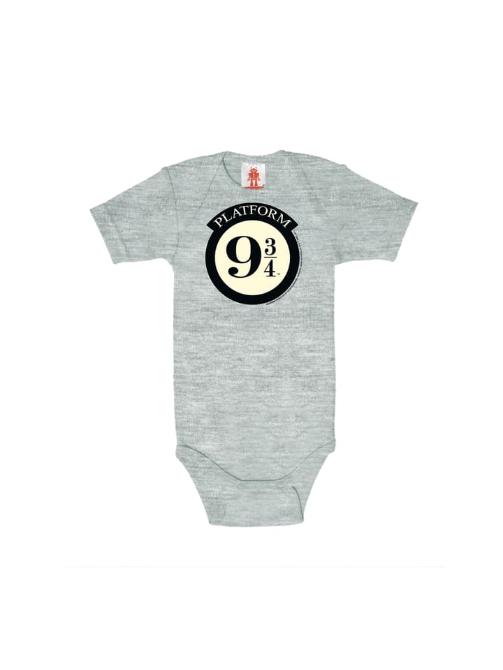 Logoshirt 2er Pack Baby-Body HARRY POTTER - HOGWARTS EXPRESS - Print Harry Potter - Hogwarts Express in grau-meliert günstig kaufen