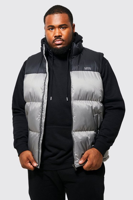 Plus Man Dash Colorblock Weste