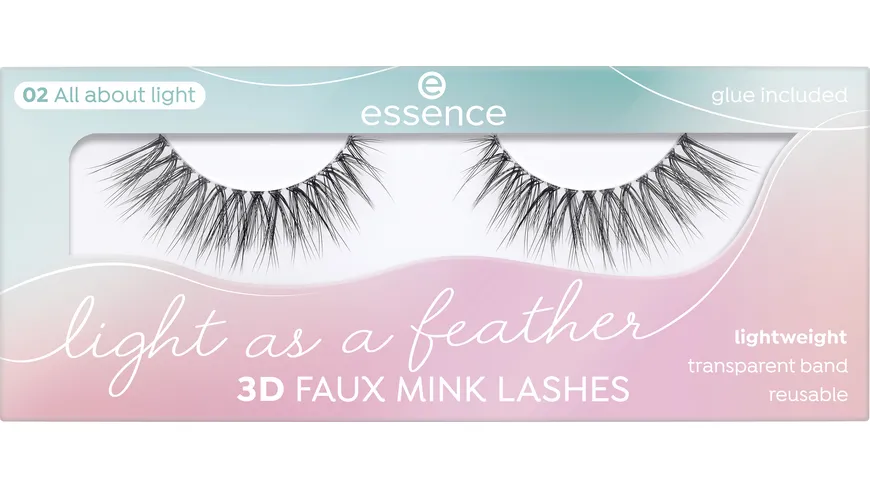essence Light as a feather 3D faux mink lashes