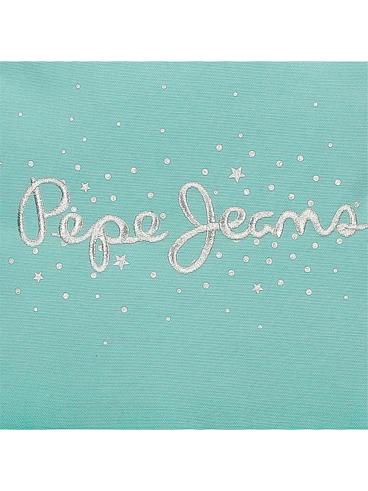 Pepe Jeans Federmäppchen in Türkis - (B)22 x (H)10 x (T)9 cm günstig kaufen onesize