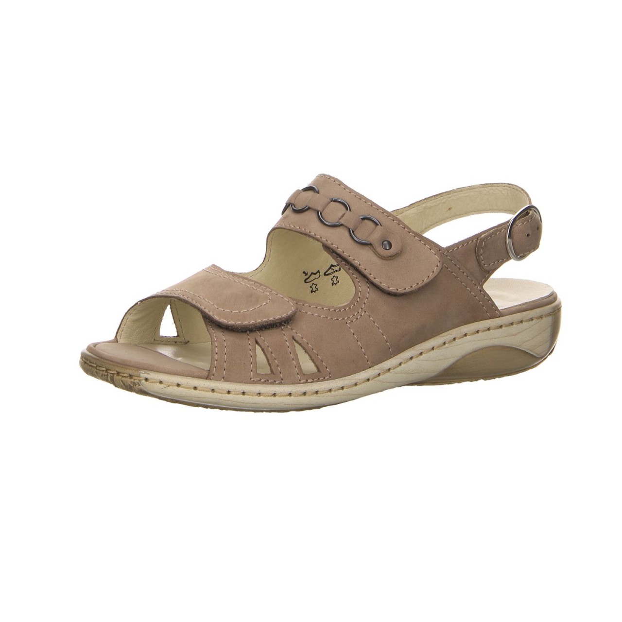 WALDLÄUFER Komfort Sandalen beige Garda
