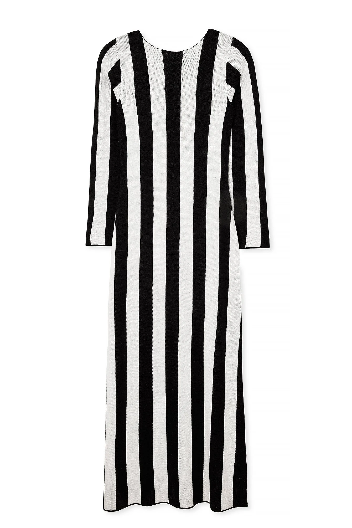 Knitted Striped Maxi Dress