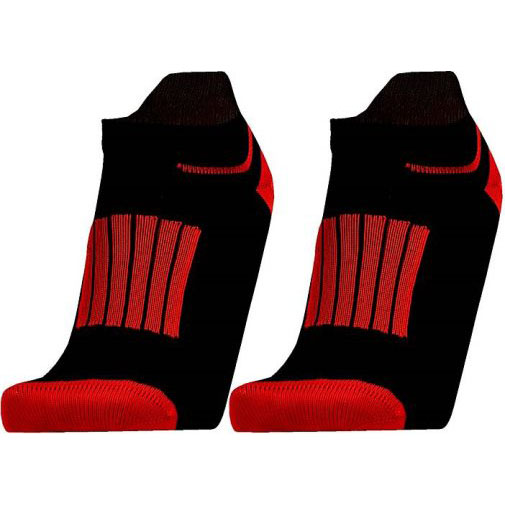UphillSport Füßlinge 'FRONT LOW' 2er Pack mit gepolstertem Rist