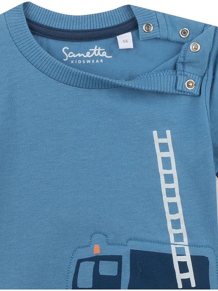 Sanetta Kidswear Shirt in Blau günstig kaufen