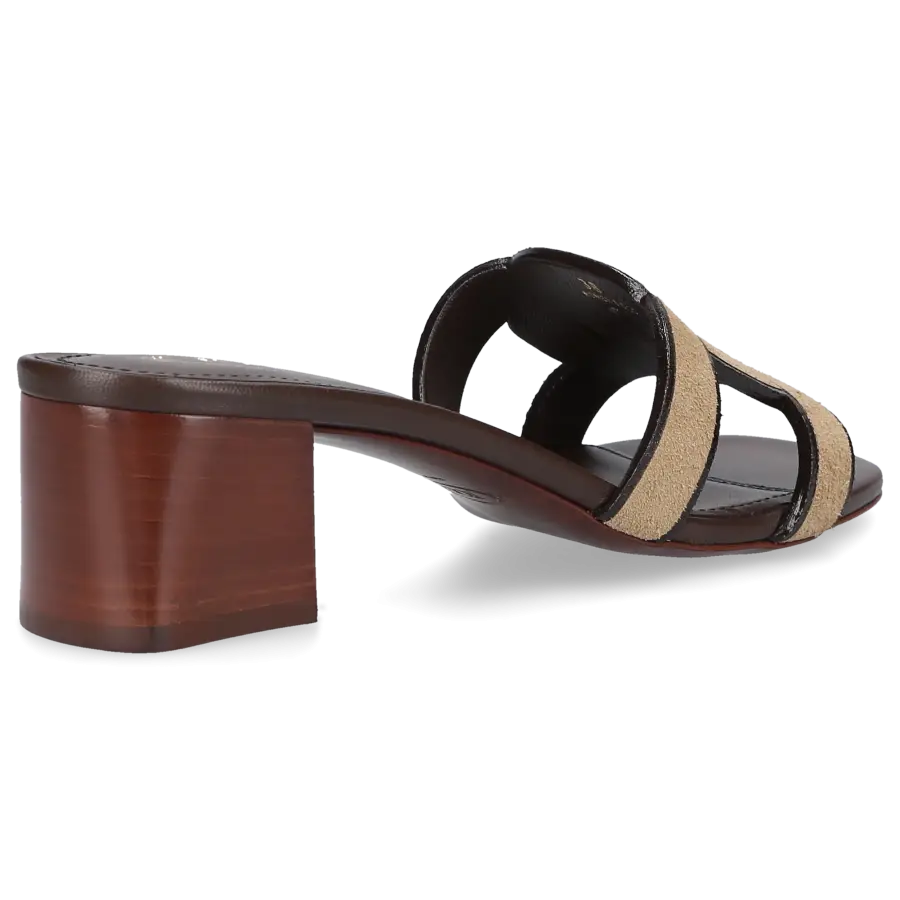 Tod's - Pantoletten KATE Veloursleder - braun