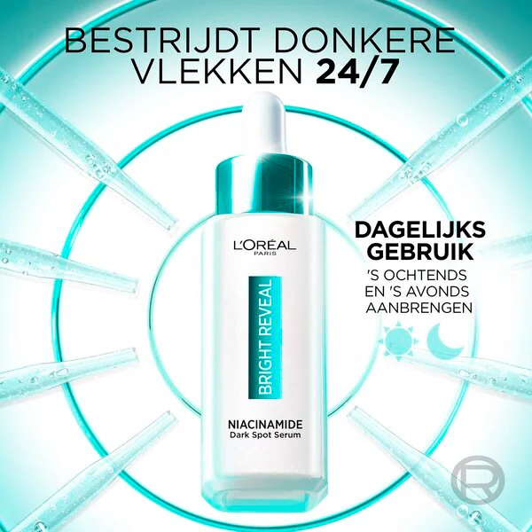 L'Oréal Paris Bright Reveal niacinamid szérum 30ml