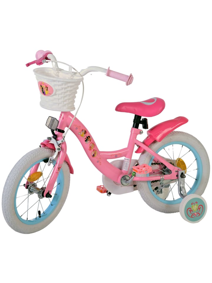Volare Kinderfahrrad Disney Princess Fahrrad in Rosa für Mädchen 14 Zoll 3 Jahre günstig kaufen onesize