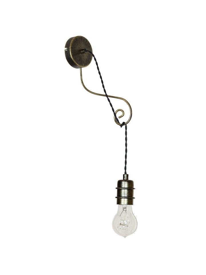 Licht-Erlebnisse Wandlampe in Altmessing günstig kaufen onesize